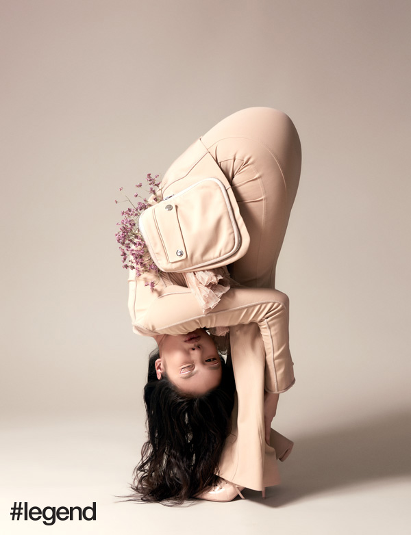 Gaile Lok wears outfit by Givenchy by Riccardo Tisci 